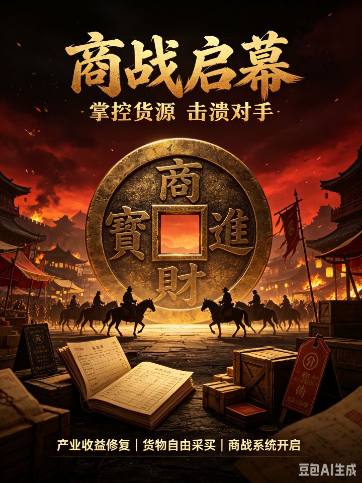 版本更新公告|乱世商途【商战来袭】截图