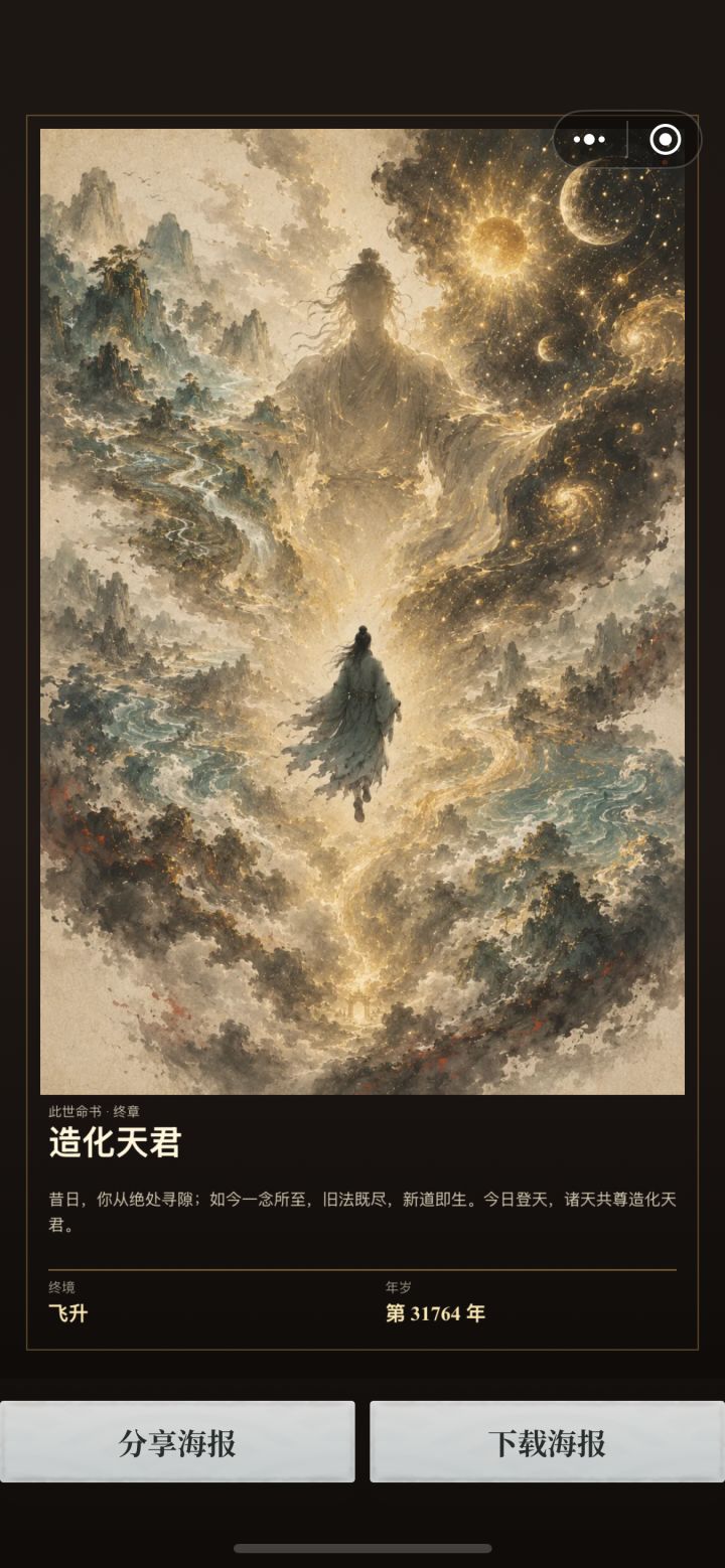 各位道友飞升最快的是多久？截图