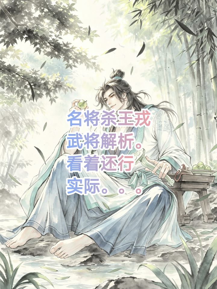 名将杀武将王戎解析截图