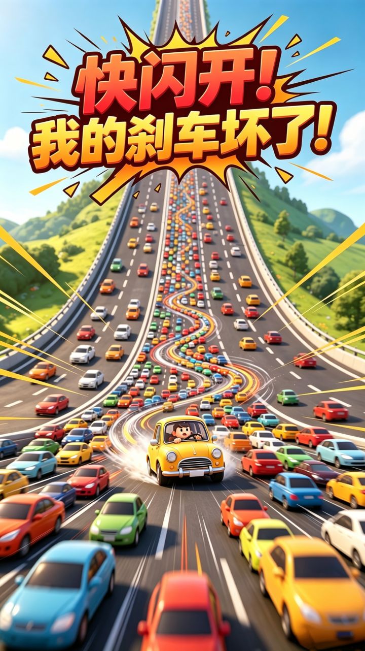 【游戏上线测试】快闪开!我的刹车失灵了!截图
