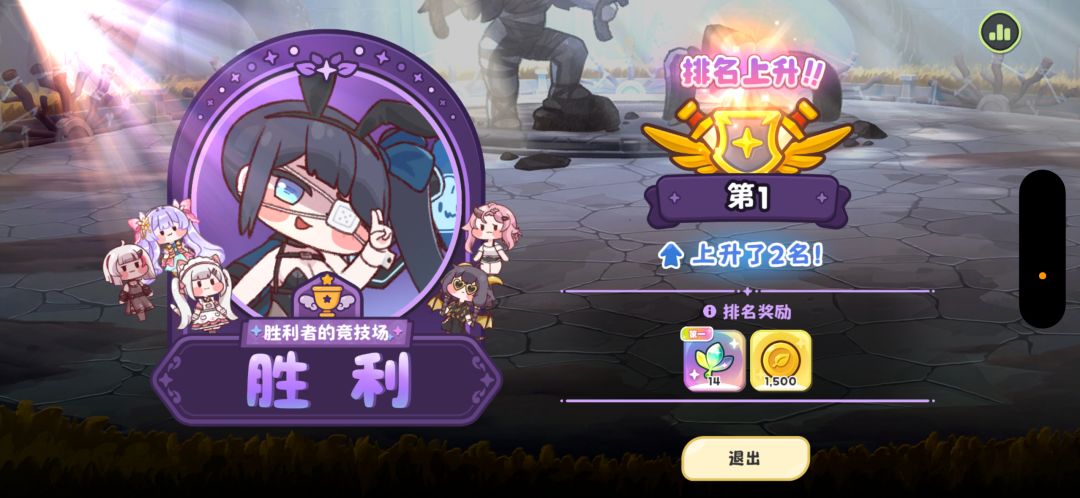 庆祝一次勇夺第一 1