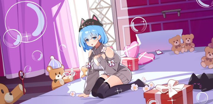 【盲盒派对】卡米拉「紫珑泡影」服饰动态展示截图