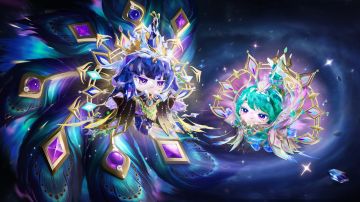 首个尊赏外观降临，宝石辉光，雀羽绽放