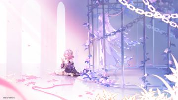 《昔涟》动画，但是小提琴版本