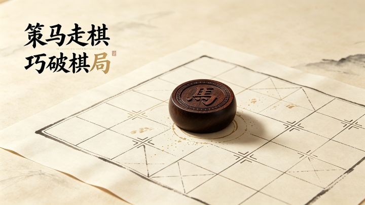 《马不停棋》如果只有一只马，这盘棋还能赢吗？截图