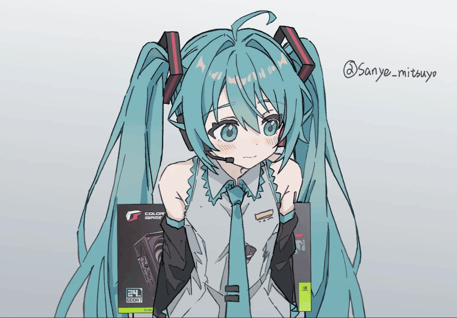 今日份的MIKU(搬运)😋 6