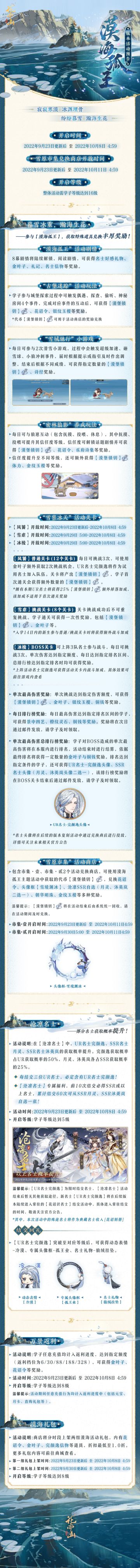 书院情报｜“漠海孤王”活动详情