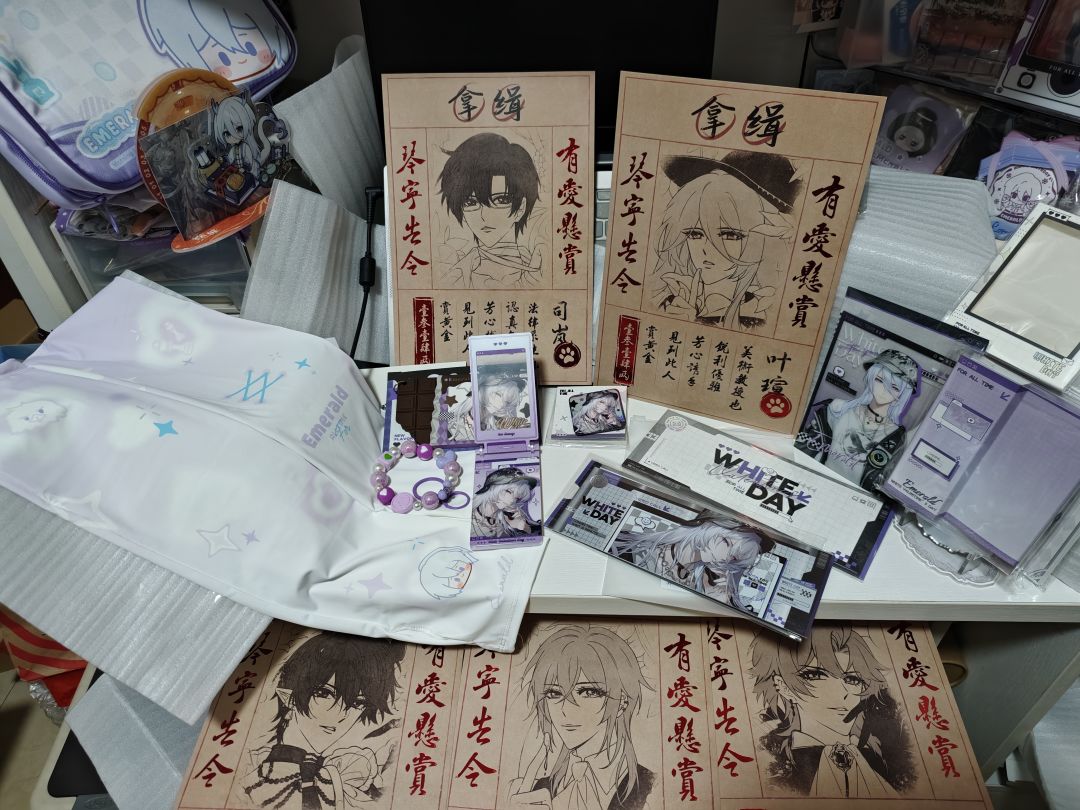 春色踏青日系列周边开箱记录 2