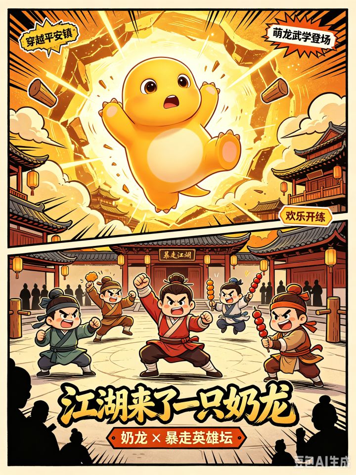 萌龙闯江湖!暴走小镇奇遇记截图