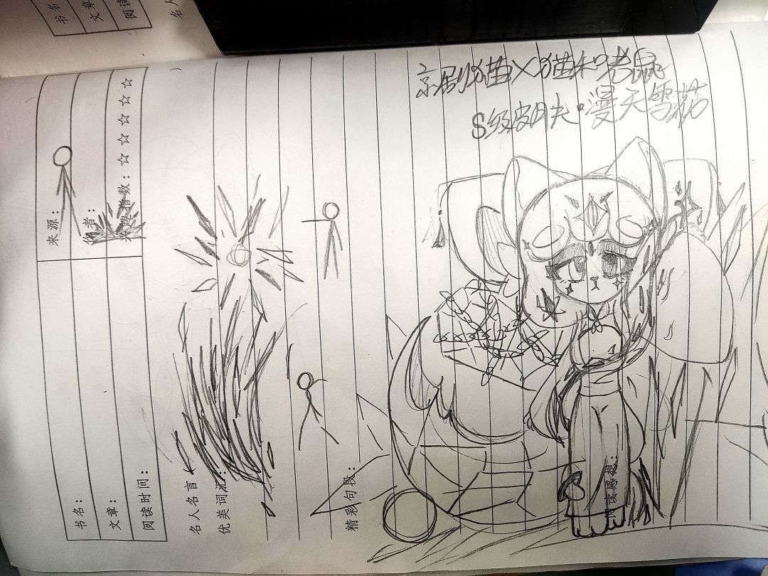 京剧猫X猫和老鼠(混合画) 2