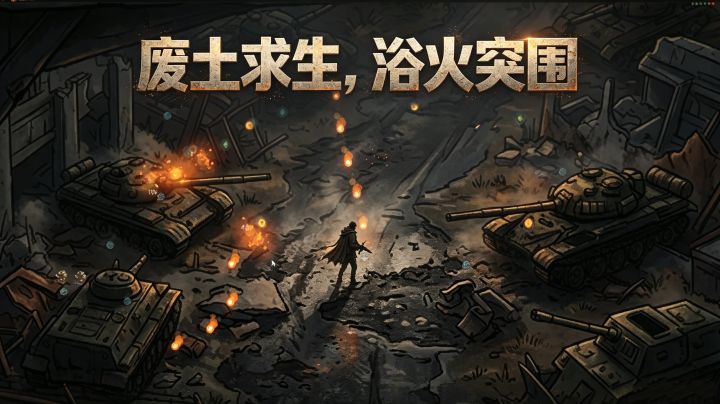 《灰烬幸存者》末日弹幕射击，灰烬幸存者自由搭配装备闯关截图