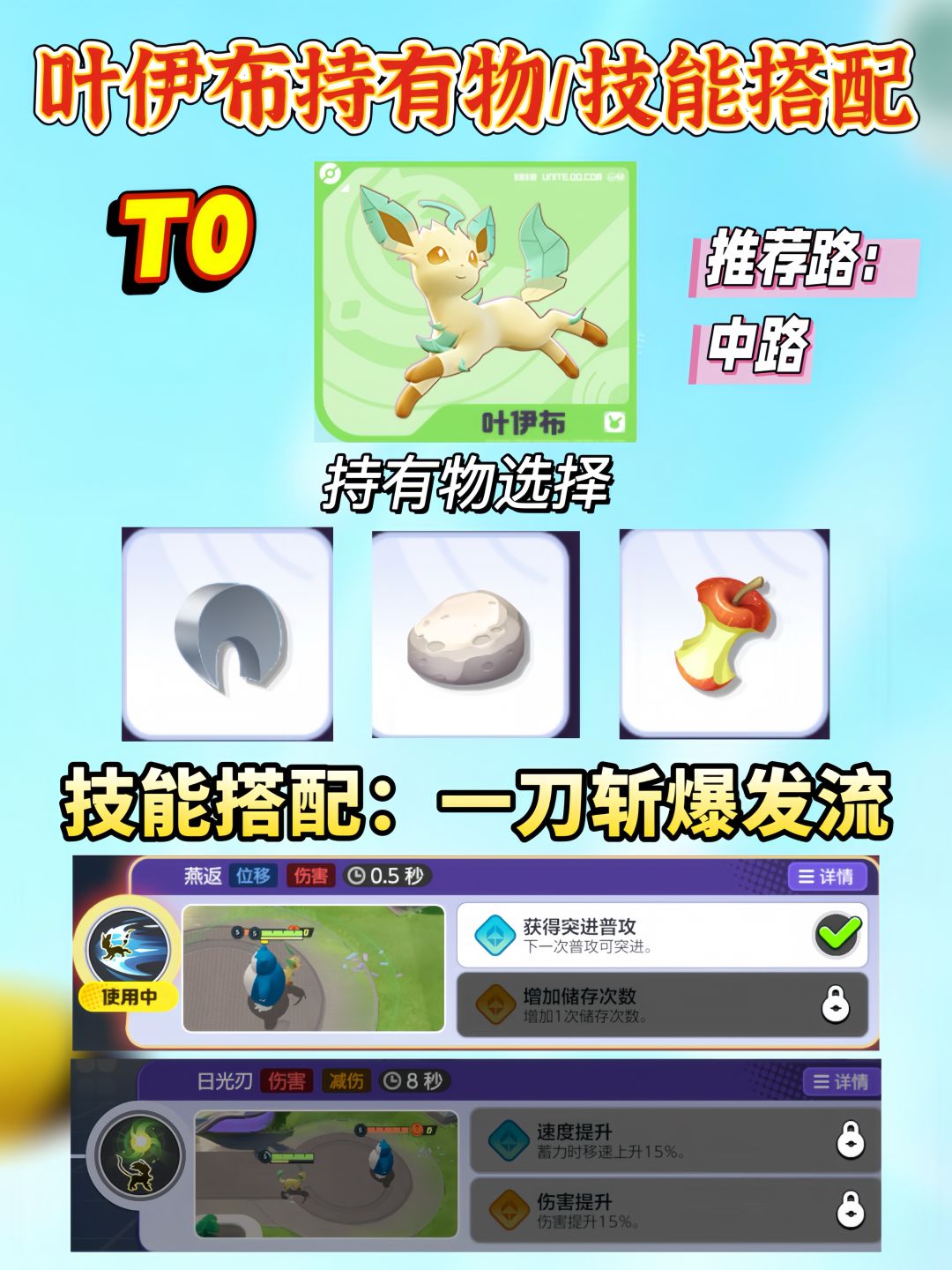宝可梦大集结|最新热门宝可梦持有物搭配 2