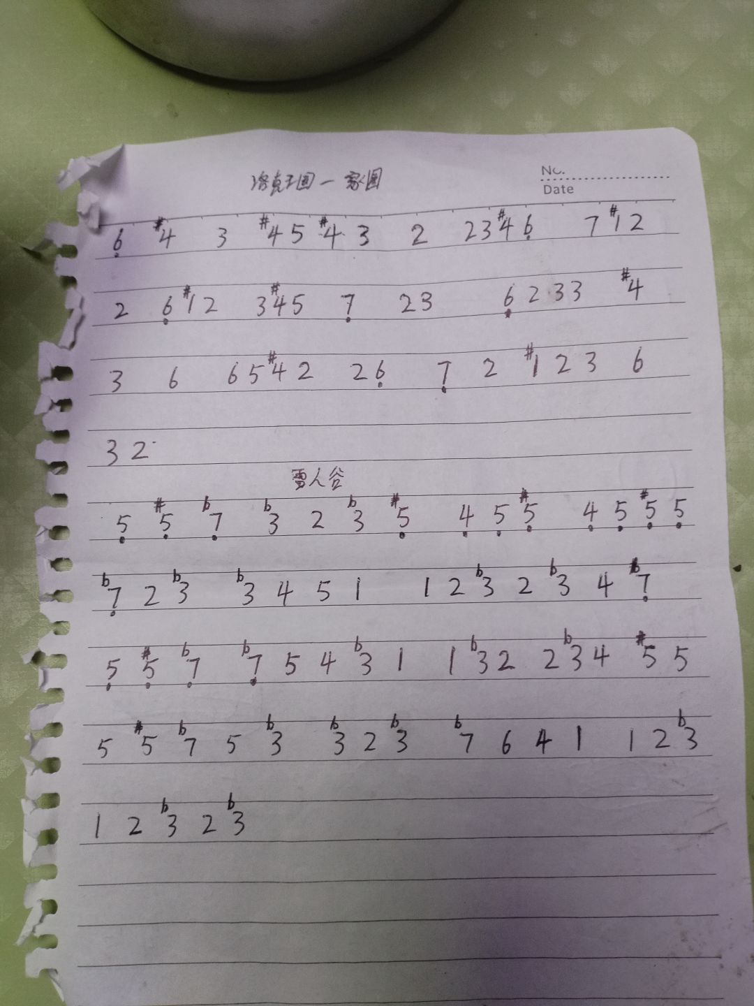 又扒了点不入流的谱 2