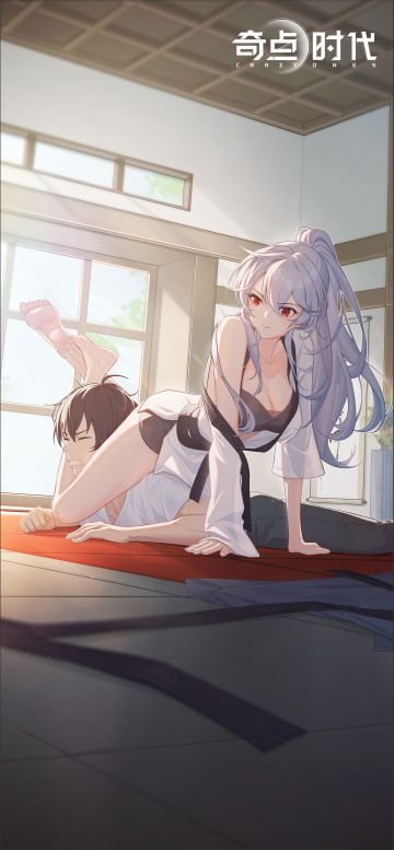 被冰冰卡脖子了。。。#奇点时代#游戏推荐#美少女#恋爱养成#AVG