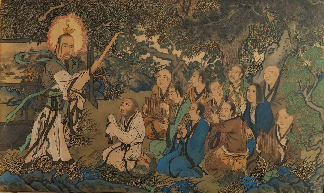 黑猴中的壁画 7