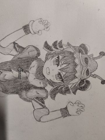 画了萌萌版的艾莉