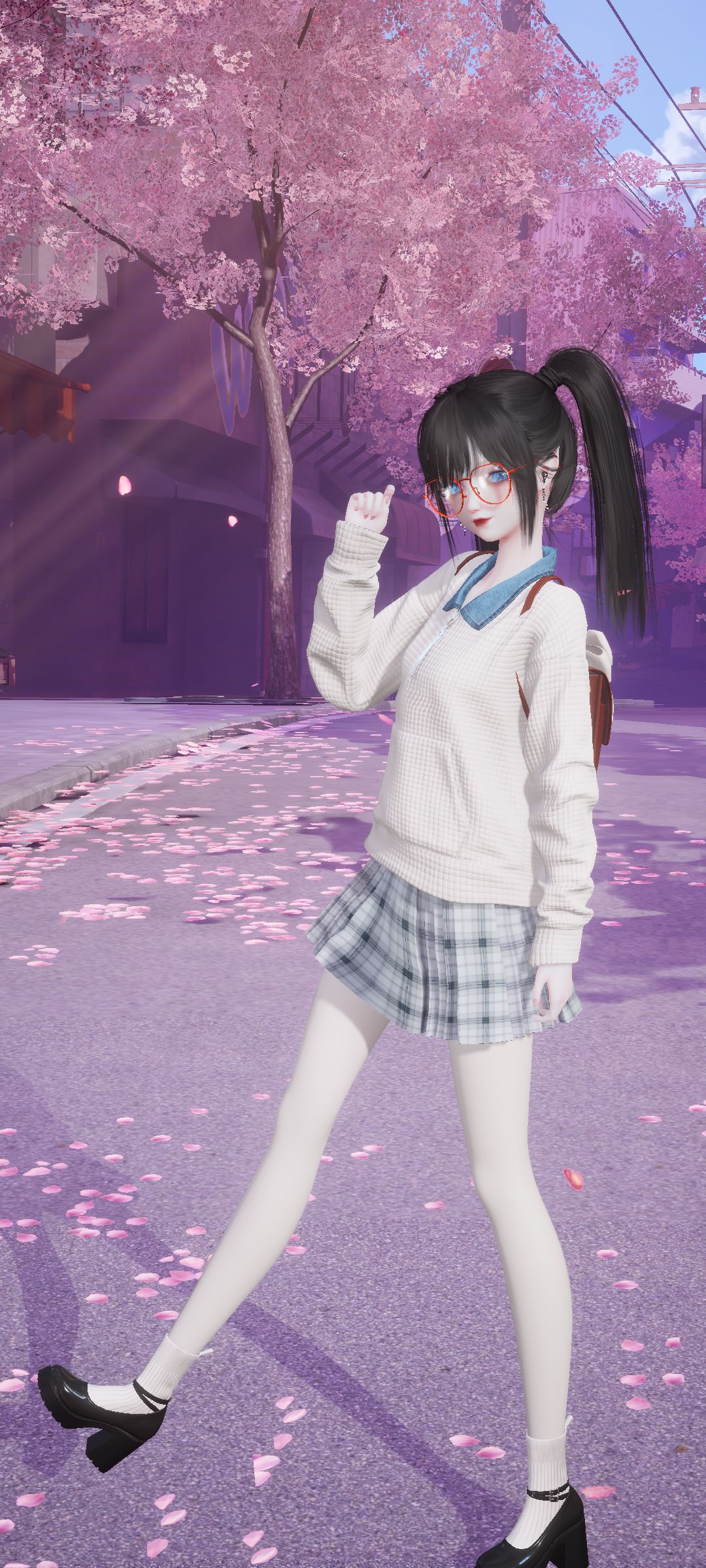 双马尾好难搭 1