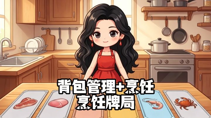 背包管理+烹饪，你能在烹饪的牌局中坚持到最后吗？截图