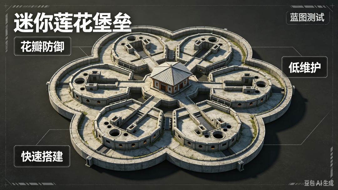 #失控进化 #建造分享 #极速服 #防御建筑 3