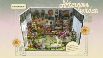 「小屋日记」绿色 花 和我
