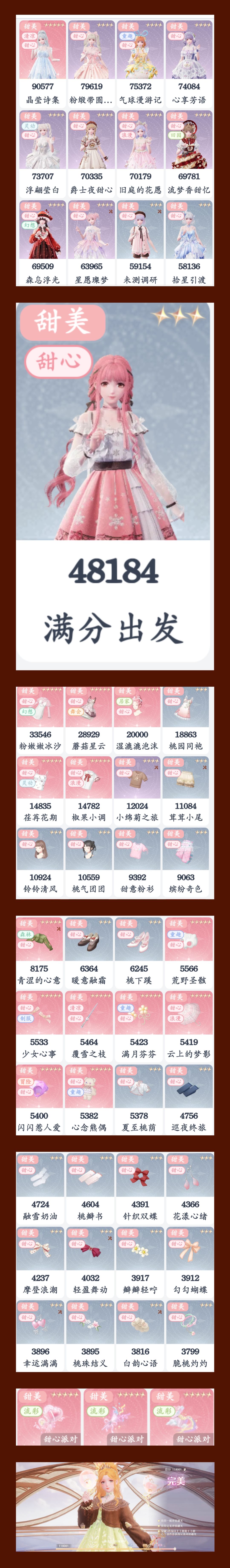 无限暖暖六月上半奇迹之冠平民满星攻略 2