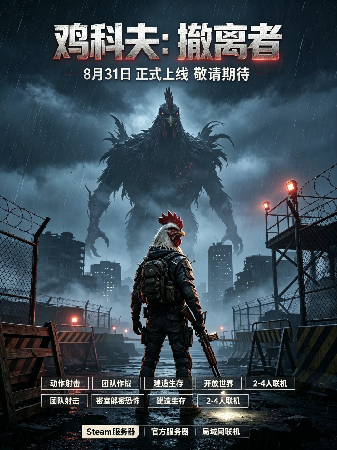 【鸡科夫:撤离者】即将上线敬请期待 1