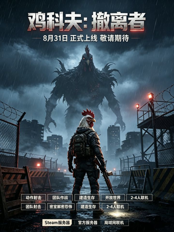【鸡科夫:撤离者】即将上线敬请期待截图