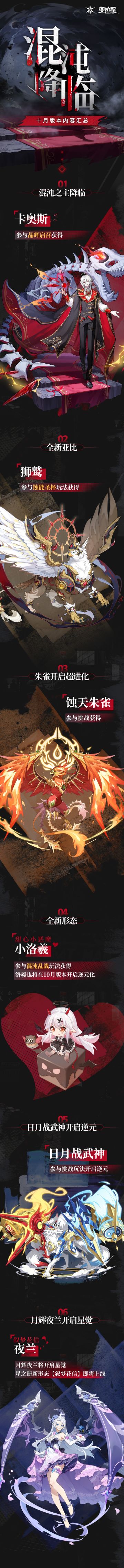 提前瞻！十月版本内容汇总