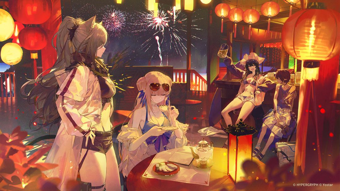 来自《明日方舟》外服官推的照例壁纸分享~ 1