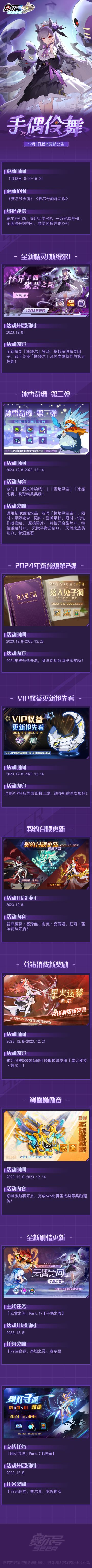 手偶伶舞！本周版本更新公告