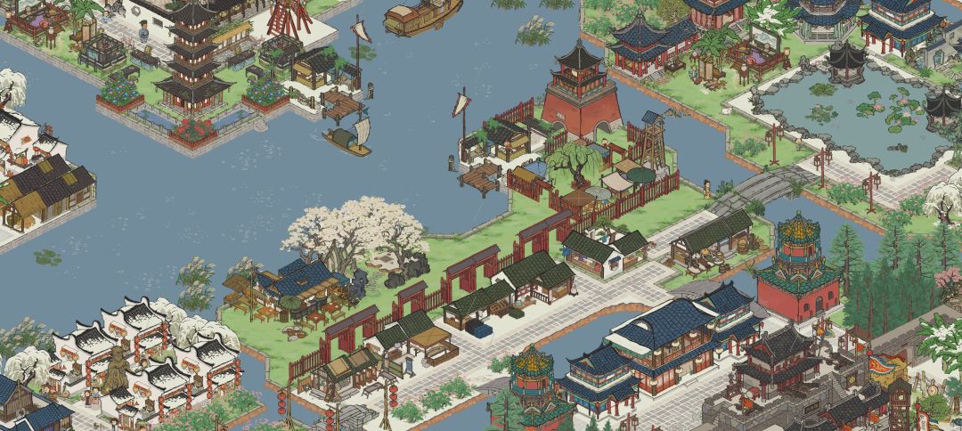 松江府川沙堡附近岛屿布局 3