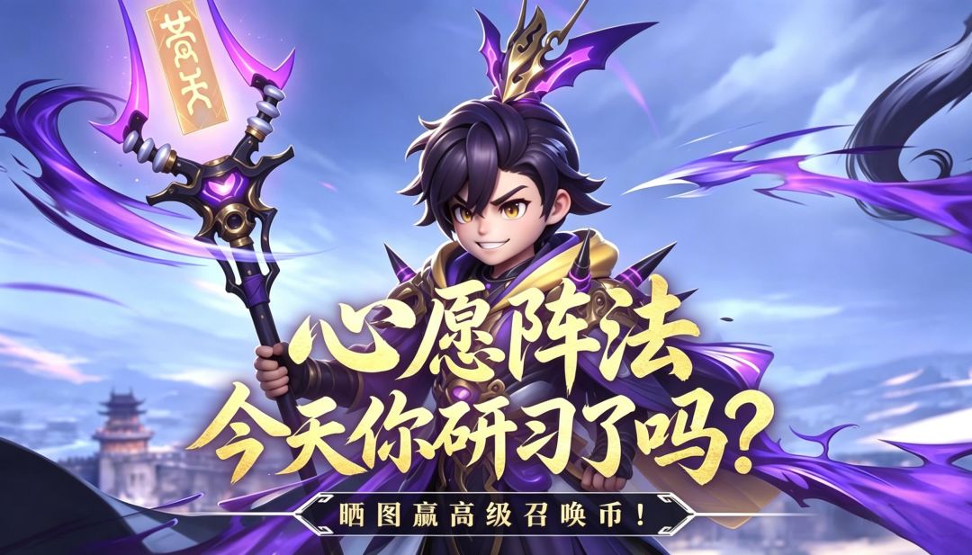 【有奖活动】主公留步！您今天研习阵法了吗截图