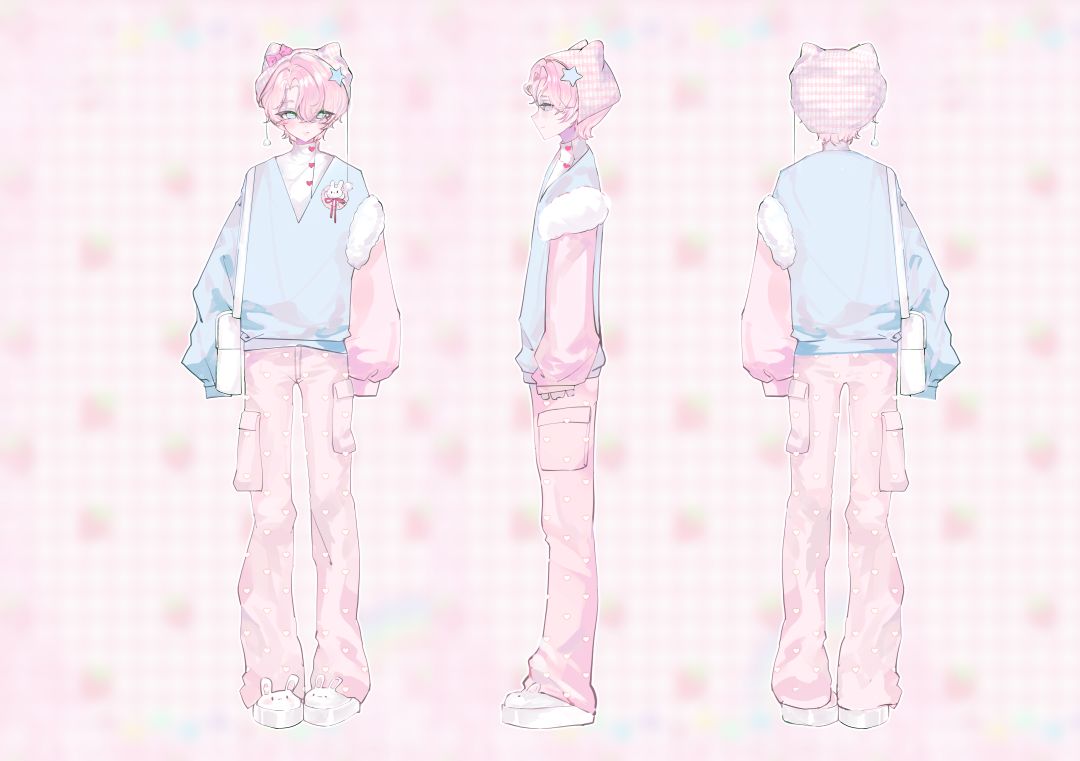 【麦芬时装设计大赛】甜甜冬日的草莓牛奶! 1