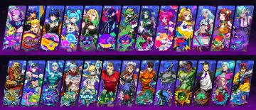 霓虹深渊无限全角色壁纸（至魂斗罗联动版本）