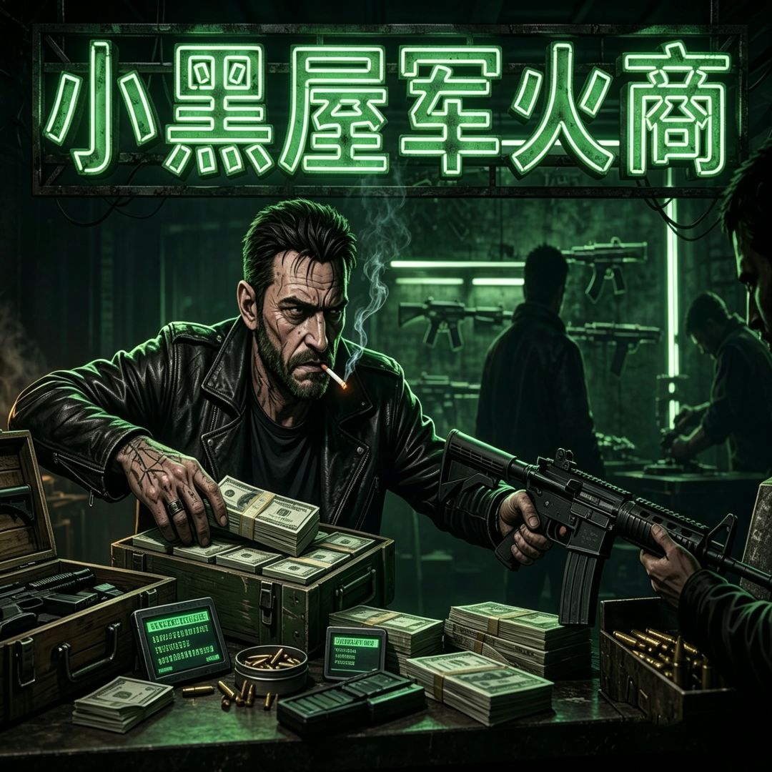 游戏上线自荐《小黑屋军火商》 1