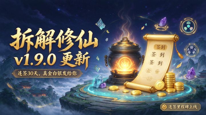 🔥《拆解修仙》v1.9.0:截图