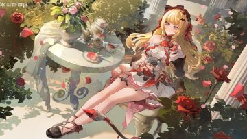 「壁纸放送-花影祈愿」