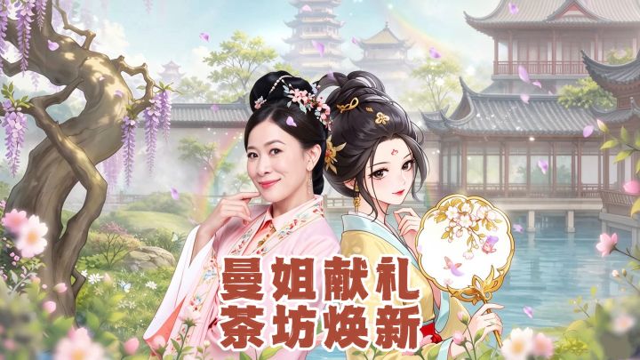 佘诗曼送非遗首饰盒,古风茶坊周年庆开启!截图