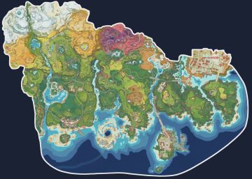 洛克王国世界大地图自取