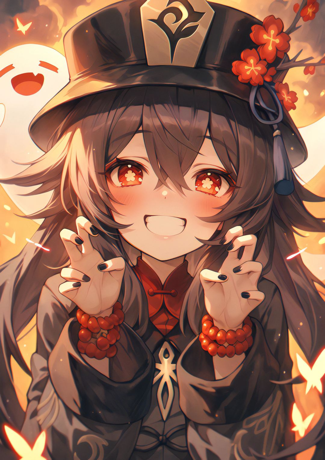 烦 1