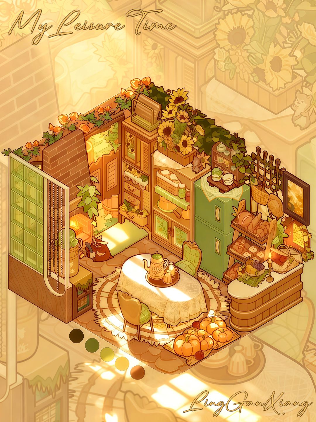 童话感田园风入户餐厅🌻 2
