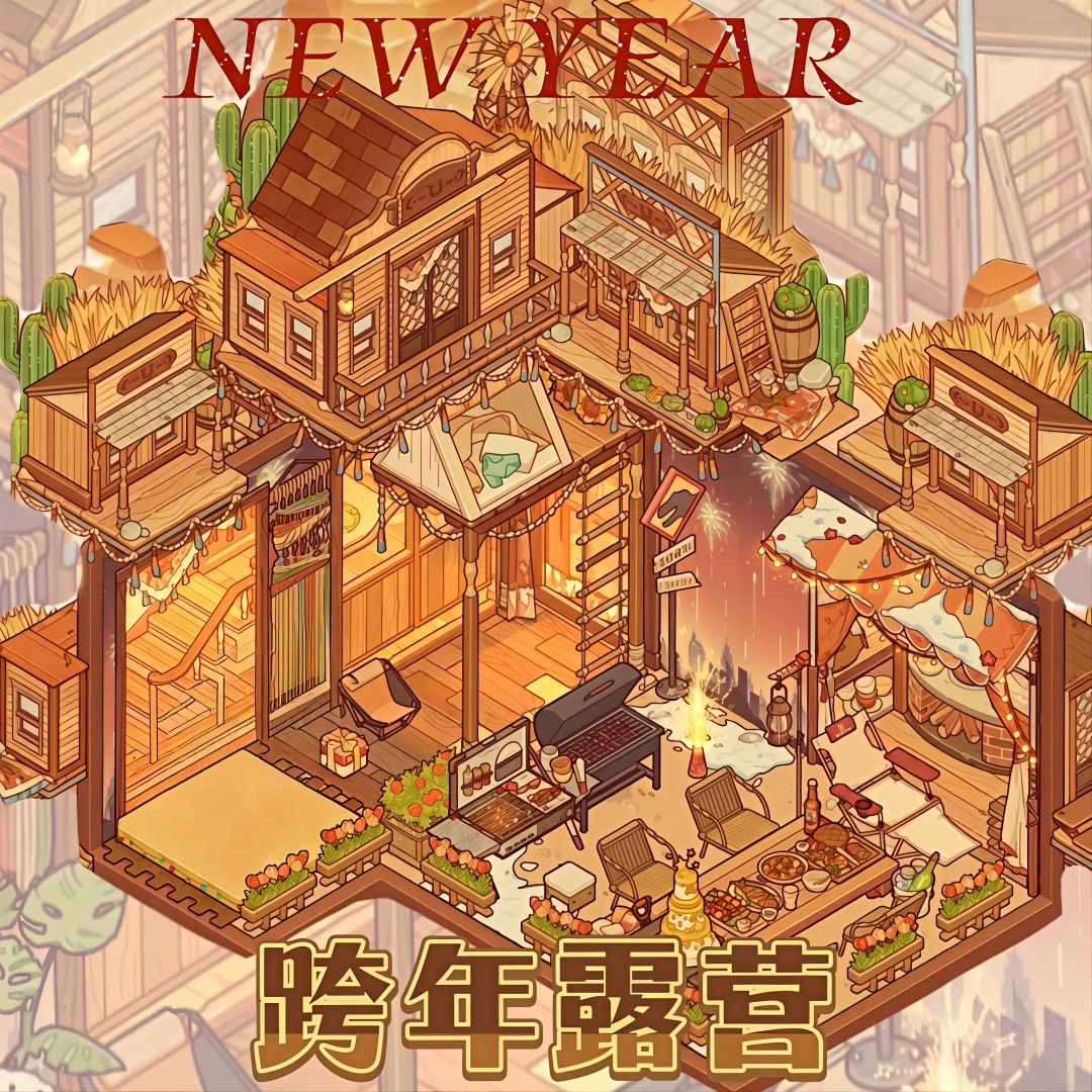 跨年露营~烧烤烟火会 2