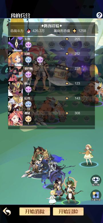 如果卡29-49可以参考这个阵容