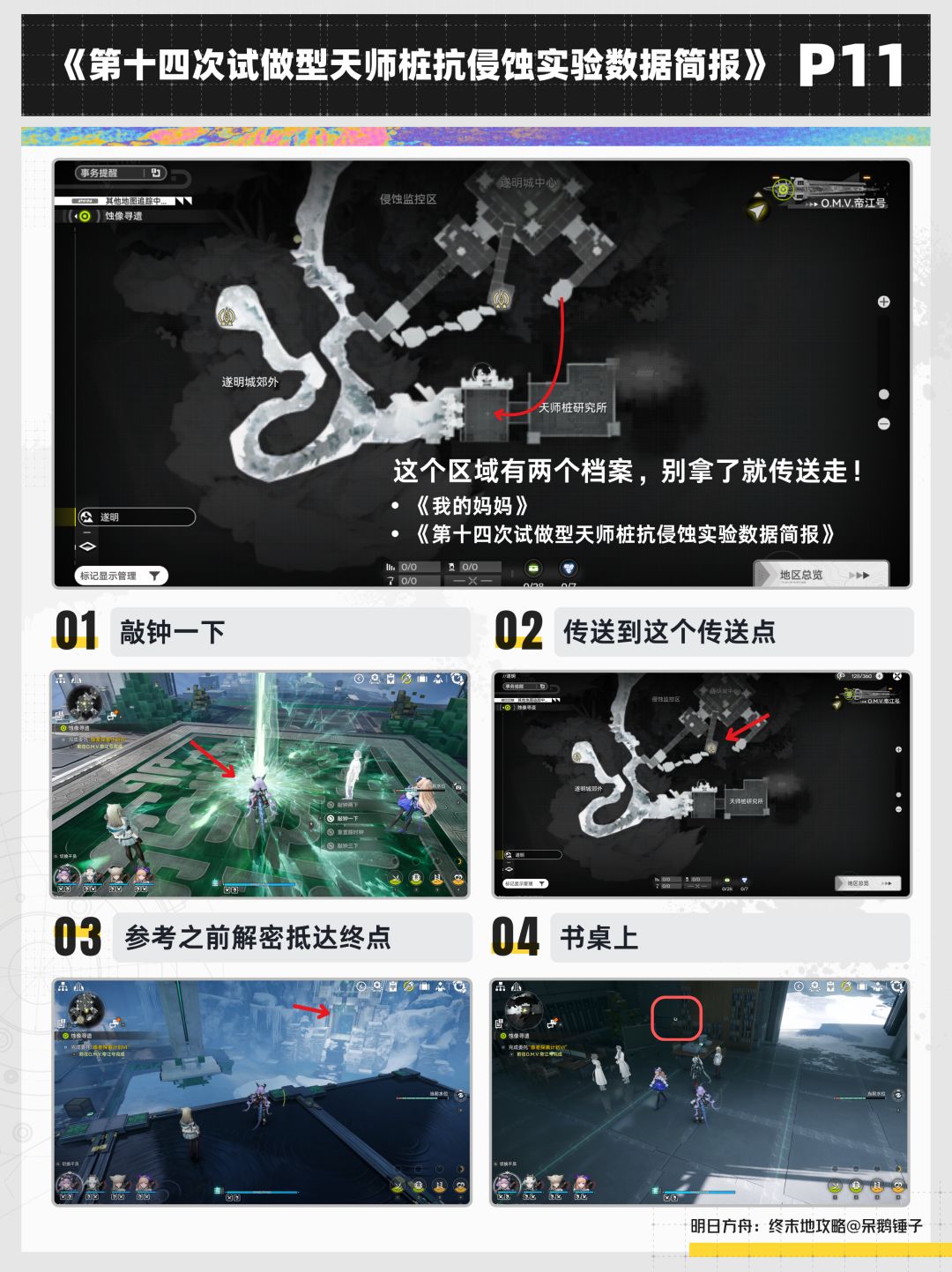 【终末地】遂明新增的情报采集,13个地点 11
