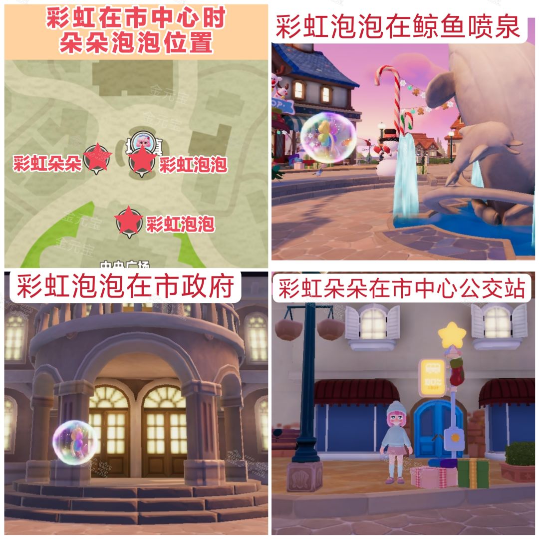 1月1日彩虹攻略，彩虹朵朵在市中心 2