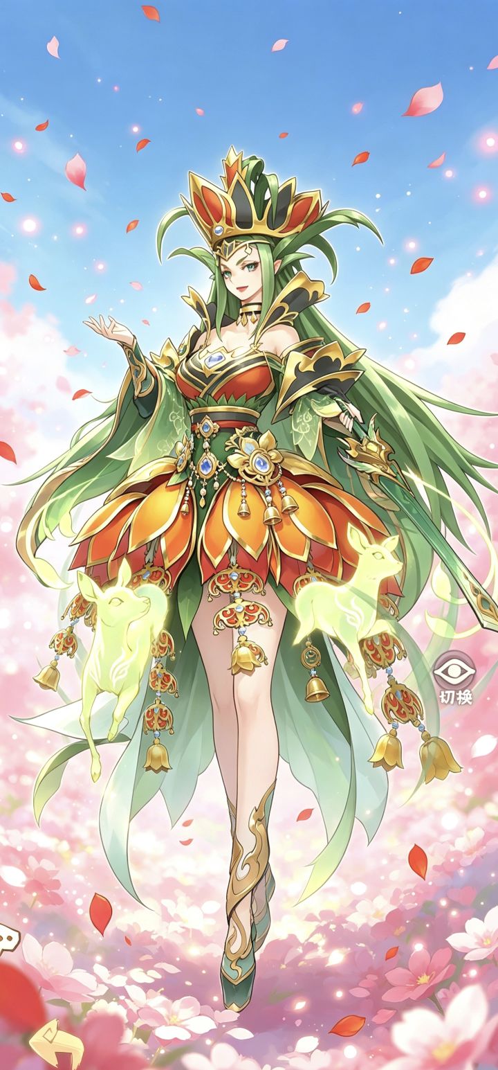 开花版本的青帝~青帝怎么能没有花朵截图