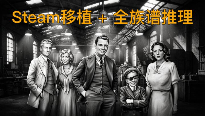 在豪门查案,发现贵圈真乱!Steam移植+族谱推理,即将上线!截图