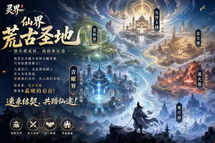 仙界宗门《荒古圣地》截图