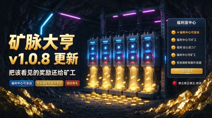 【矿脉大亨 v1.0.8 更新】截图