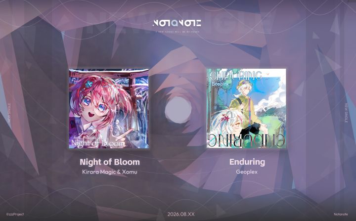 以下曲目,已追加至v3.0.0
·「Night of Bloom」by Kirara Magic & Xomu
·「Enduring」by Geoplex
#Notanote# #zzzProject# #诺物语# #单曲更新截图